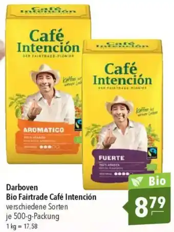 CITTI Markt Darboven Bio Fairtrade Café Intención Angebot