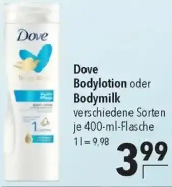CITTI Markt Dove Bodylotion oder Bodymilk Angebot