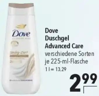 CITTI Markt Dove Duschgel Advanced Care Angebot