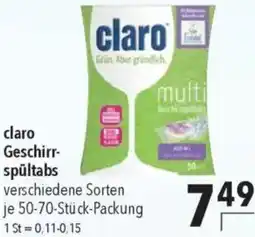 CITTI Markt claro Geschirrspültabs Angebot