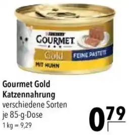CITTI Markt Gourmet Gold Katzennahrung Angebot