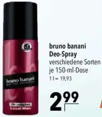 CITTI Markt bruno banani Deo-Spray Angebot