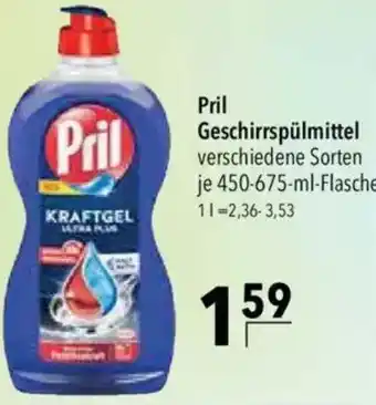 CITTI Markt Pril Geschirrspülmittel Angebot