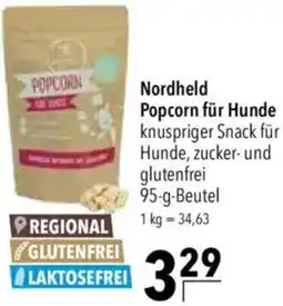 CITTI Markt Nordheld Popcorn für Hunde Angebot