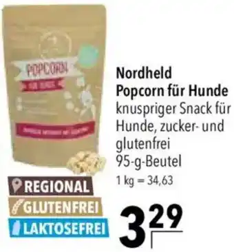 CITTI Markt Nordheld Popcorn für Hunde Angebot