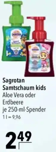 CITTI Markt Sagrotan Samtschaum kids Angebot