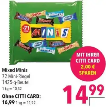 CITTI Markt Mixed Minis Angebot