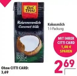 CITTI Markt Kokosmilch Angebot