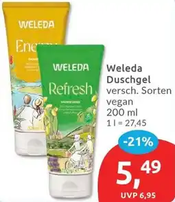 Budni Weleda Duschgel Angebot