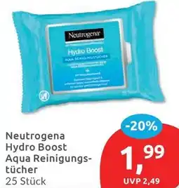 Budni Neutrogena Hydro Boost Aqua Reinigungstücher Angebot