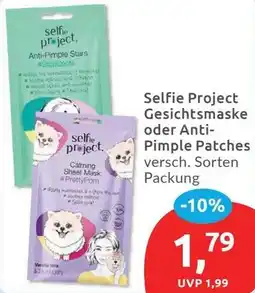 Budni Selfie Project Gesichtsmaske oder Anti Pimple Patches Angebot