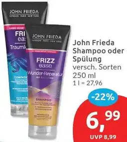 Budni John Frieda Shampoo oder Spülung Angebot