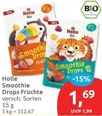 Budni Holle Smoothie Drops Früchte Angebot