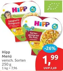 Budni Hipp Menü Angebot