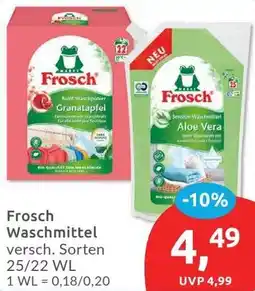Budni Frosch Waschmittel Angebot