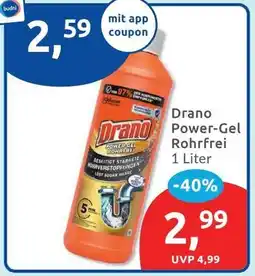 Budni Drano Power-Gel Rohrfrei Angebot