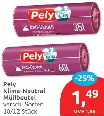 Budni Pely Klima-Neutral Müllbeutel Angebot