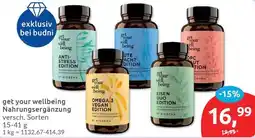 Budni get your wellbeing Nahrungsergänzung Angebot