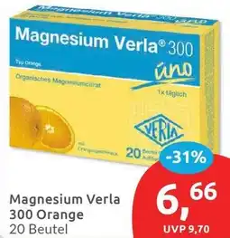 Budni Magnesium Verla 300 Orange Angebot