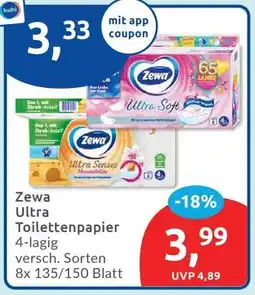 Budni Zewa Ultra Toilettenpapier Angebot
