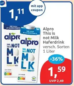 Budni Alpro This is not Milk Haferdrink Angebot