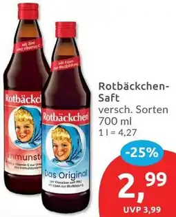 Budni Rotbäckchen Saft Angebot