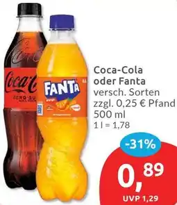 Budni Coca-Cola oder Fanta Angebot