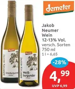Budni demeter Jakob Neumer Wein Angebot