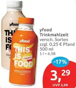Budni yfood Trinkmahlzeit Angebot