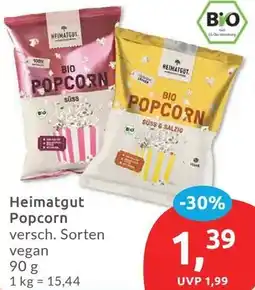 Budni Heimatgut Popcorn Angebot