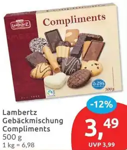 Budni Lambertz Gebäckmischung Compliments Angebot