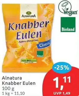 Budni Alnatura Knabber Eulen Angebot