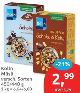 Budni Kölln Müsli Angebot