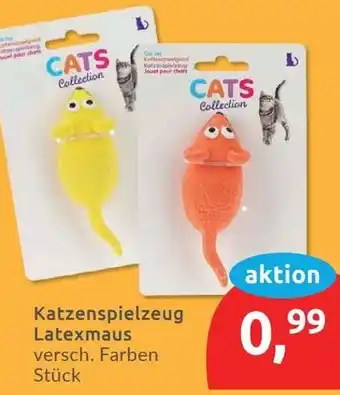 Budni Katzenspielzeug Latexmaus Angebot