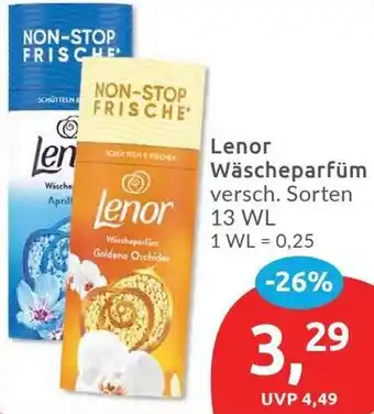 Budni Lenor Wäscheparfüm Angebot