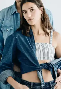 Galeria Manguun Jeanshemd Angebot