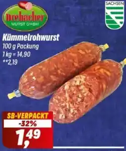 Simmel Drebacher Kümmelrohwurst Angebot