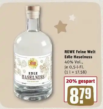 REWE Rewe feine welt edle haselnuss Angebot