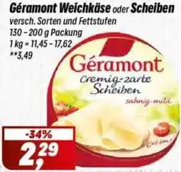 Simmel Géramont Weichkäse oder Scheiben Angebot