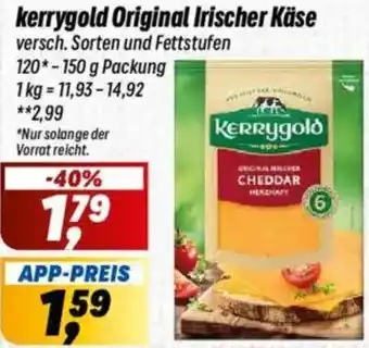 Simmel kerrygold Original Irischer Käse Angebot