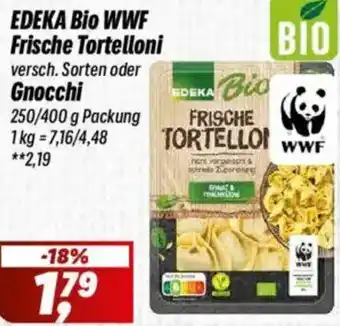 Simmel EDEKA Bio WWF Frische Tortelloni oder Gnocchi Angebot