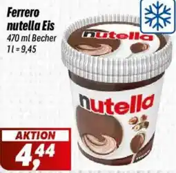 Simmel Ferrero nutella Eis Angebot
