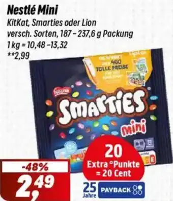 Simmel Nestlé Mini Angebot