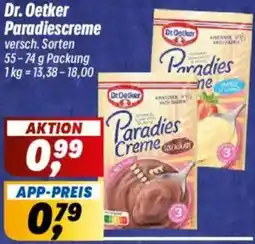 Simmel Dr. Oetker Paradiescreme Angebot