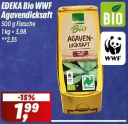 Simmel EDEKA Bio WWF Agavendicksaft Angebot