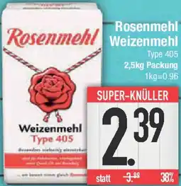 E-Center Rosenmehl Weizenmehl Angebot