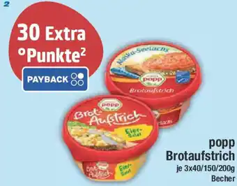 E-Center popp Brotaufstrich Angebot