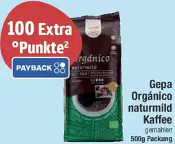 E-Center Gepa Orgánico naturmild Kaffee Angebot