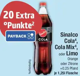 E-Center Sinalco Cola, Cola Mix, oder Limo Angebot