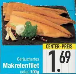 E-Center Makrelenfilet Angebot